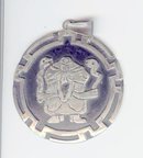 SALE Mexican Pendant,2 faced Men and Snakes