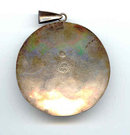 SALE Mexican Pendant,2 faced Men and Snakes