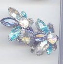 SALE Brilliant Blue hues of Rhinestones