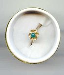 SALE 14 kt Jade Ring