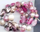 SALE All Glass Bracelet