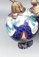 Oriental vintage Bracelet with bakelite