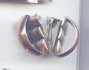SALE Pure Copper Earrings Renoir