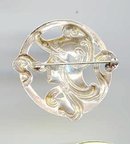 SALE Art Deco style Sterling interesting Pin
