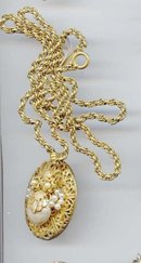 SALE MIRIAM HASKELL RARE Locket and chain