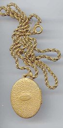 SALE MIRIAM HASKELL RARE Locket and chain