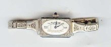 14kt white Gold Watch / Diamonds Dated May1916