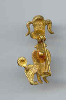 SALE Show Poodle Pin
