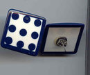 SALE Polka Dot Lucite Earrings