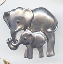 SALE Elephants MOM and Baby.