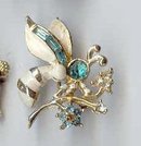 SALE Bee Pin by Coro