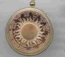 SALE Franklin Mint Virgo Bronze Pendant Signed