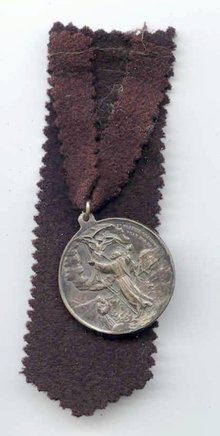 SALE Metal St Frances dated 1830