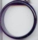 SALE Black Bakelite Bangle