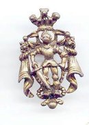 SALE Knight in Armor Pin