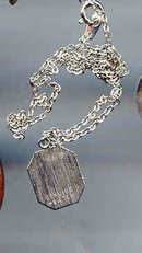 SALE Pewter necklace with the letter M