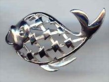 SALE Trifari Whale Pin