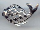 SALE Trifari Whale Pin