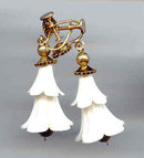 SALE Vintage Bell Shape Drop earrings