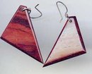 SALE Retro Wood Earrings