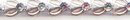 SALE Sterling and Art Glass Bracelet 8 1/2