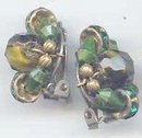 SALE Emerald Color Earring