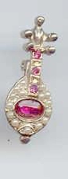 SALE Tiny Mandolin Pin