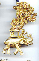 SALE Lisner Elephant Pendant and Chain