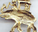 SALE Lisner Elephant Pendant and Chain