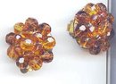 SALE Topaz color Earrings