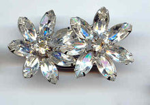 SALE Flashy brilliant Rhinestone Flowers
