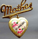 SALE Mother Locket Vintage Atlantic City