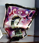 SALE Hand done Huge Designer Pin