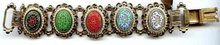 SALE Glass and Simulated pearl vintage bracelet