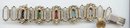 SALE Glass and Simulated pearl vintage bracelet