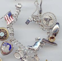 SALE Charm Bracelet.12 Charms