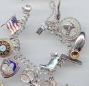 SALE Charm Bracelet.12 Charms