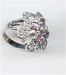 SALE Elegant and Dazzling amethyst and