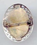 SALE Cameo with Sterling Frame
