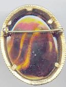 SALE Cameo Pin signed Florenza