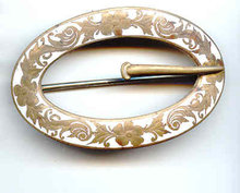 Enameled Belt Buckle
