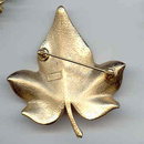 SALE Lovely Trifari Leaf Pin