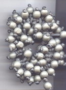 SALE Fun Gray Beaded Bracelet