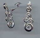 SALE Signed Earrings Trifari