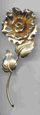 SALE Enormous Coro Signed Pin