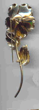 SALE Enormous Coro Signed Pin