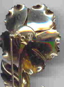 SALE Enormous Coro Signed Pin