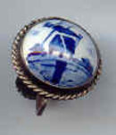 SALE One Delft Earring Sterling