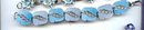 SALE Lisner signed Blue Bracelet