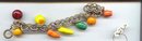 SALE Glass Fruit Vintage Bracelet
